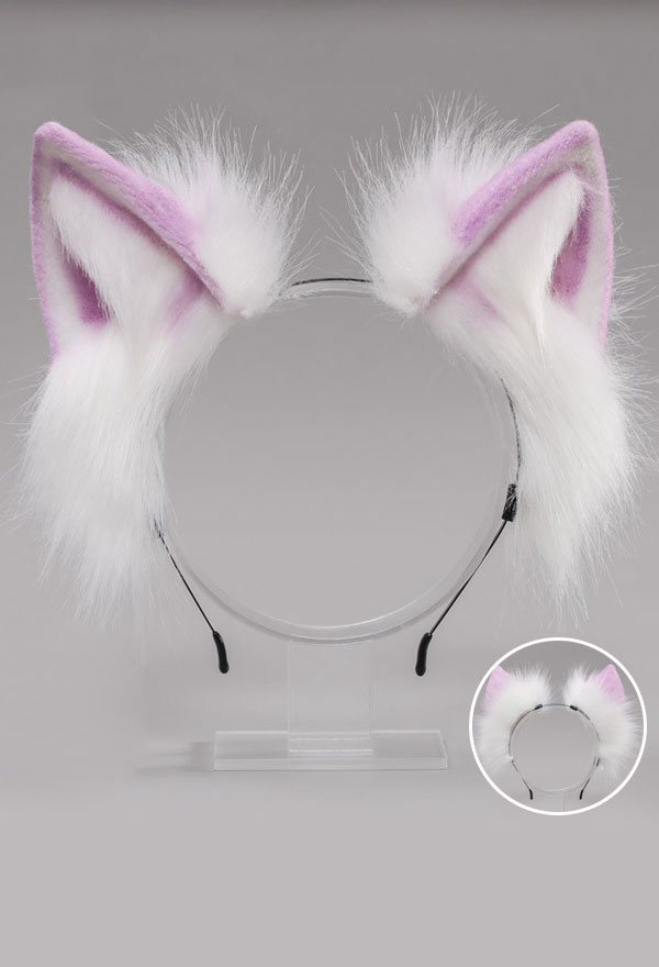 E-Girl Halloween Accessory Lolita Cat Furry Ears Hair Clips – Kawaii ...