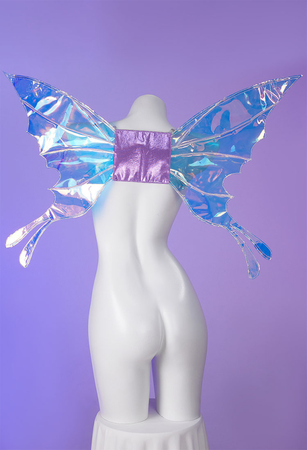 Elf Wings Cosplay Costume Accessory Decorative Wing with Shoulder Straps