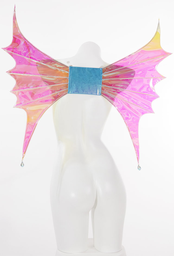 Elf Wings Cosplay Costume Accessory Decorative Wing with Shoulder Straps