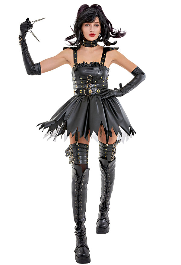 Edward Halloween Costume - Halloween Cosplay Costume | Black Dress For Sale