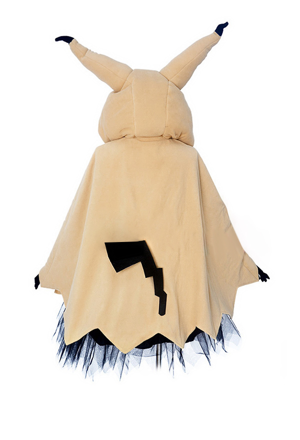 Cute Monster Halloween Cloak Dress Costume for Adults