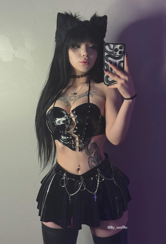 Sexy Set Lingerie Cosplay Traditional Dress For Women Gothic Punk